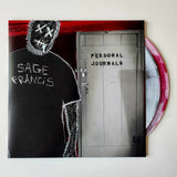 Sage Francis - Personal Journals SIGNED 2xLP Vinyl - TRI-COLOR Silver/Red/White