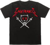 Sage Francis x Black Score "Heavy Metal" BLACK T-Shirt