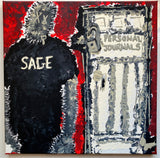 Sage Francis - Personal Journals PAINTINGS by QFetti