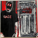 Sage Francis - Personal Journals PAINTINGS by QFetti