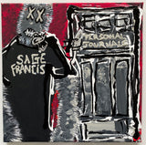 Sage Francis - Personal Journals PAINTINGS by QFetti