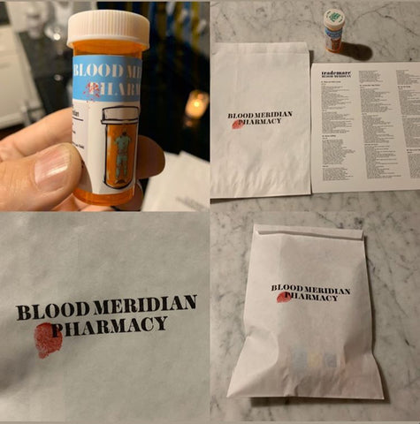 Trademarc - Blood Meridian PILL BOTTLE PACK + MP3