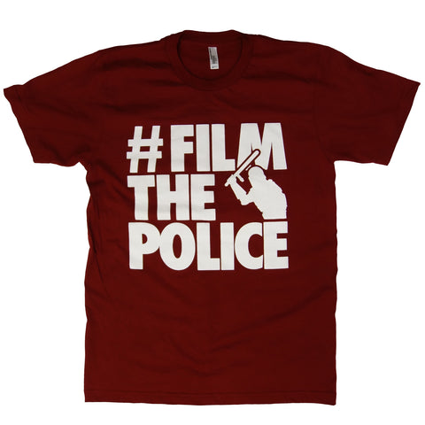 #FilmThePolice CRANBERRY T-Shirt