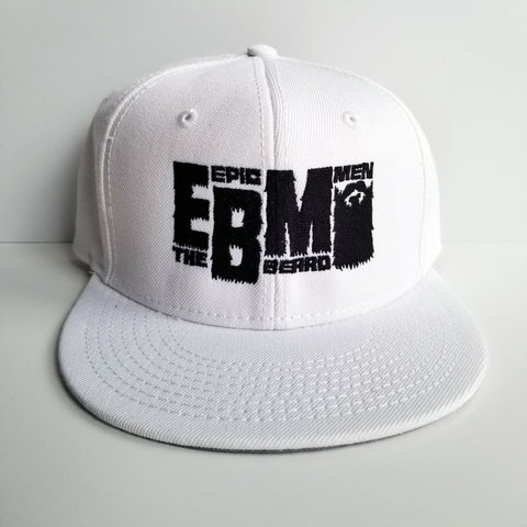 Epic Beard Men WHITE Snapback - LIMITED!