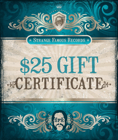 $25 Gift Certificate