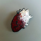 Sage Francis "Human The Death Dance" Heart LAPEL PIN