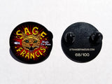 Sage Francis "Make Em Purr" LAPEL PIN