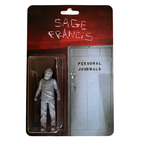 Sage Francis "Personal Journals" ACTION FIGURE *Scratch-N-Dent* VERSION