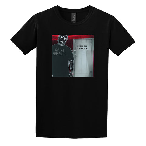 Sage Francis "Personal Journals" Cover MEN's BLACK T-Shirt