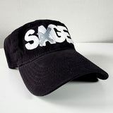 Sage Francis "A Healthy Distrust" White-on-Black DAD HAT