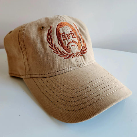 SFR Logo COPPER-on-TAN Dad Hat