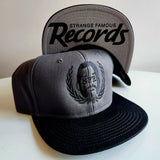 SFR Black-On-Grey Logo CONTRAST BRIM Snapback