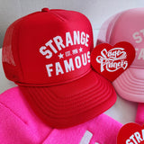 Strange Famous "Est. 1996" RED Trucker Hat