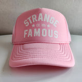 Strange Famous "Est. 1996" PINK Trucker Hat