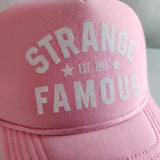 Strange Famous "Est. 1996" PINK Trucker Hat