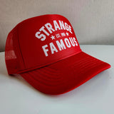 Strange Famous "Est. 1996" RED Trucker Hat