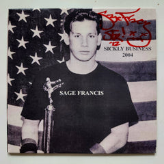 Sage Francis - Sickly Business SIGNED CD - RARE!