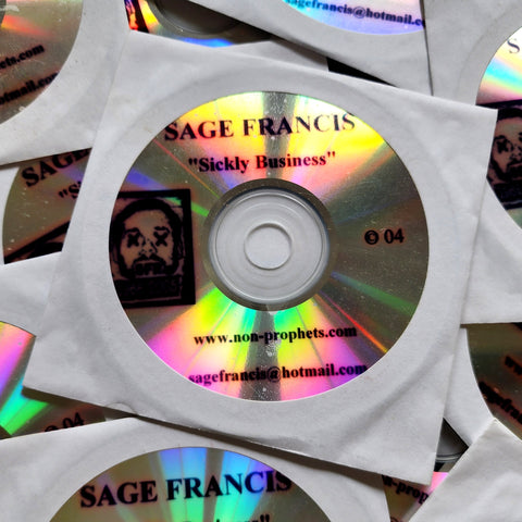Sage Francis - Sickly Business SIGNED CD - RARE! – Strange Famous Records