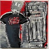 Sage Francis - Personal Journals PAINTINGS by QFetti
