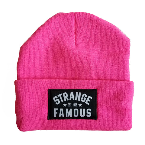 SFR 'Est. 1996' Hot Pink Knit Hat