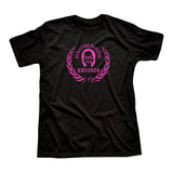 Strange Famous Logo Hot Pink-on-Black VALENTINE'S T-Shirt