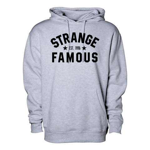 Strange Famous "Est. 1996" PULLOVER HOODIE - GREY