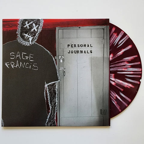 Sage Francis - Personal Journals 20th Anniversary SIGNED Colored 2xLP Vinyl