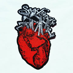 Sage Francis "Human The Death Dance" Heart PATCH