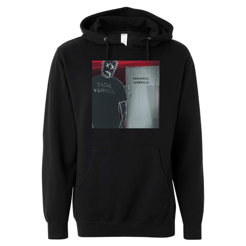 Sage Francis "Personal Journals" Cover BLACK Pullover Hoodie