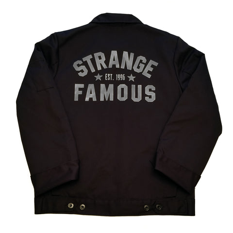 Strange Famous Workwear Jacket - BLACK