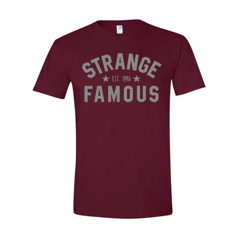 Strange Famous "Est. 1996" MAROON T-Shirt