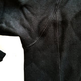 SFR x CHAMPION Black-on-Black Pullover Hoodie