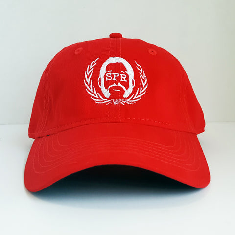SFR Logo RED Dad Hat