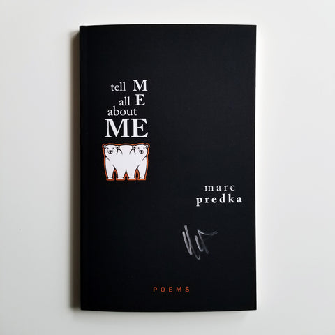 Trademarc - "Tell Me All About Me" by Marc Predka SIGNED Book